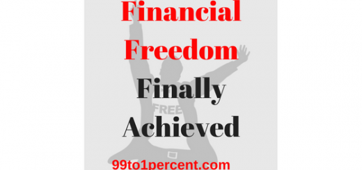 Financial Freedom Finally Achieved.